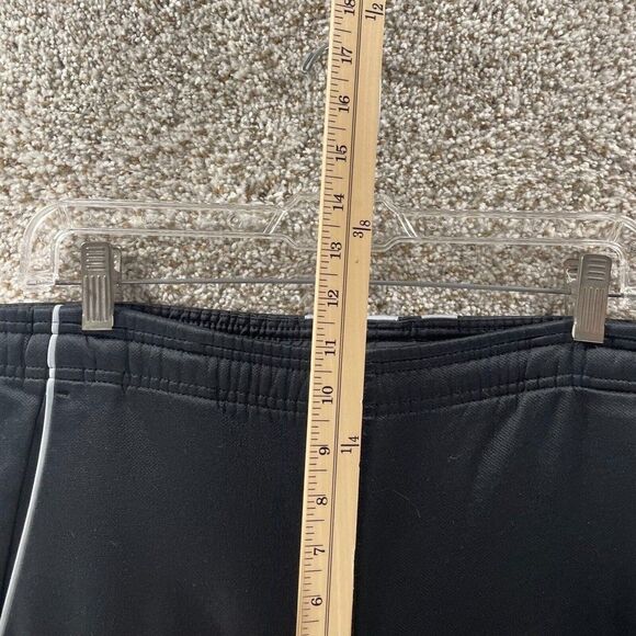 Adidas Pants Adult Medium Black Athleisure Pull On Sweatpants Joggers Casual - Picture 4 of 11